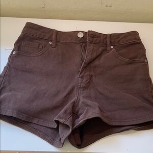 PacSun Dark Brown Jean Shorts